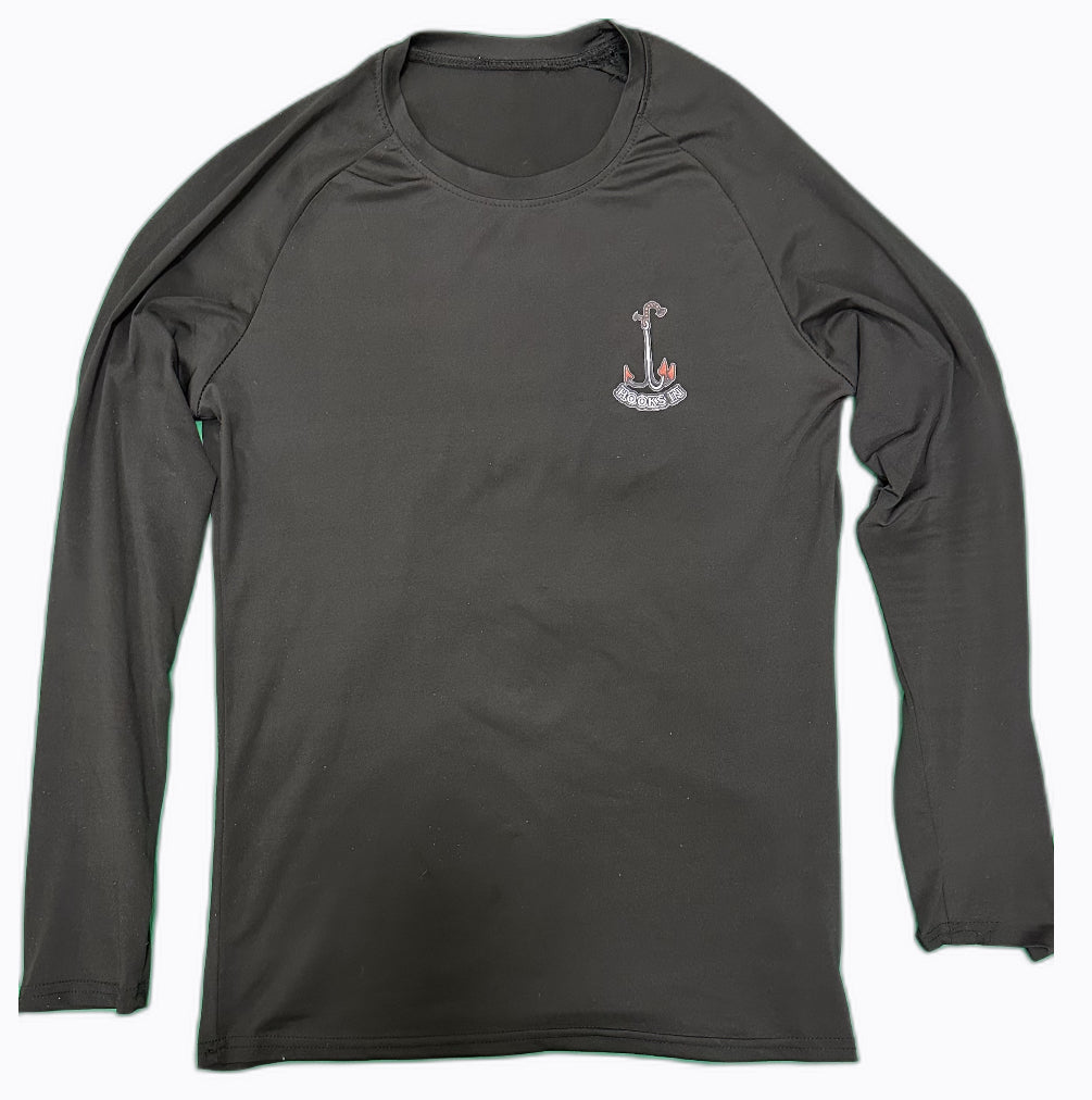Comfort Fit Rashguard, Black